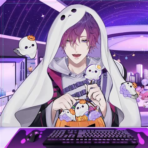 yuno 🔮ω on twitter a ghost who is ready to get married hehe 🫣 stargazers throws candies
