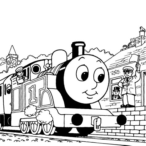 Thomas & Friends: Coloring Pages & Books - 100% FREE and printable!