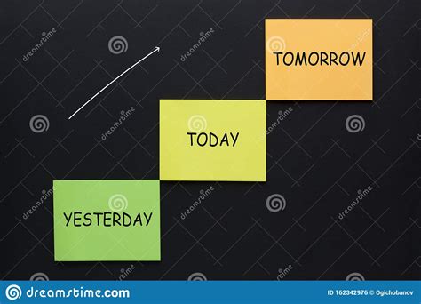 Today Yesterday Tomorrow Concepts Stock Photo Image Of Life Concept