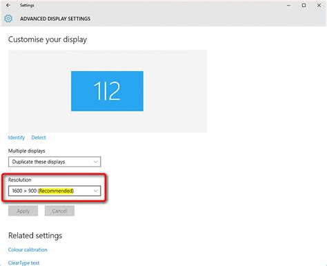 Multiple Displays Change Settings And Layout In Windows 10 Windows