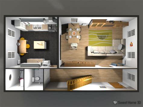 Sweethome design is a fantastic home planner, an interior design application that helps you place your furniture on a 2d house plan. Download gratuito Sweet Home 3D software interior design ...