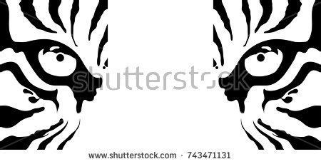 Tiger Eyes Buy This Stock Vector On Shutterstock Find Other Images