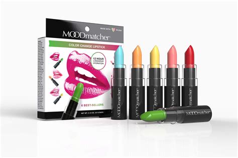 Fran Wilson Moodmatcher Lipstick 6pc Collection Of The Original Color