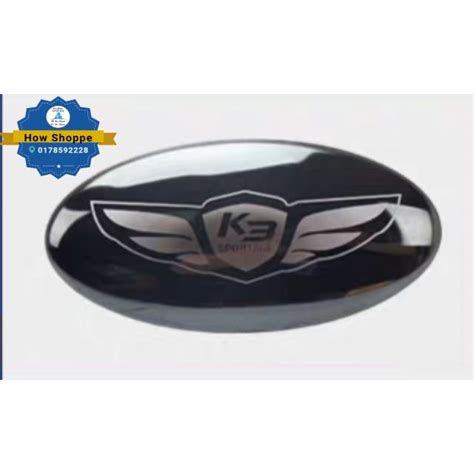 Kia K3 Logo Front And Back Shopee Malaysia