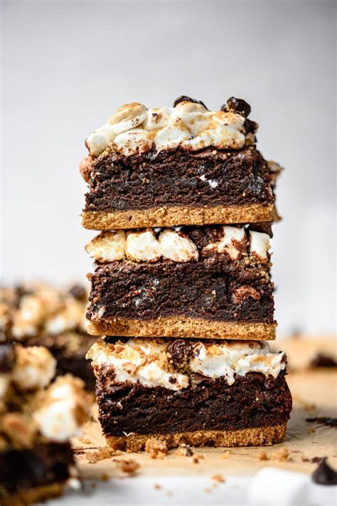 Smores Brownies Vegan And Gluten Free Crowded Kitchen Recipe