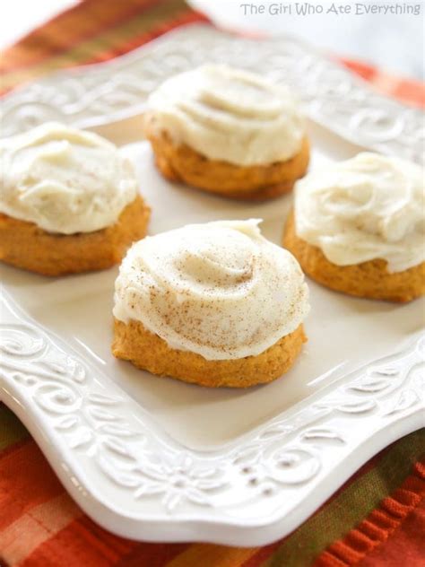 Melt In Your Mouth Pumpkin Cookies The Girl Who Ate Everything