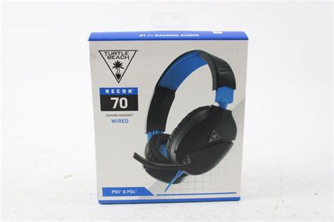 Turtle Beach Recon 70 Gaming Wired Headset Blue Black Property Room