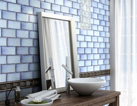 How To Decorate With Blue And White Tiles Becoration