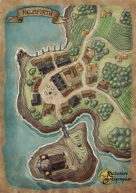 How To Draw Your Own Dandd Town Map Youtube Images And Photos Finder