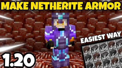 How To Make Netherite Armor In Minecraft 120 Minecraft Tips And