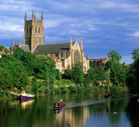Europe England Worcestershire Worcester Cathedral Church Of Christ