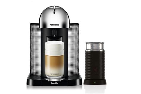 You can make both espresso and regular coffee. Breville Nespresso Vertuo Coffee Machine in Chrome at Gardner-White
