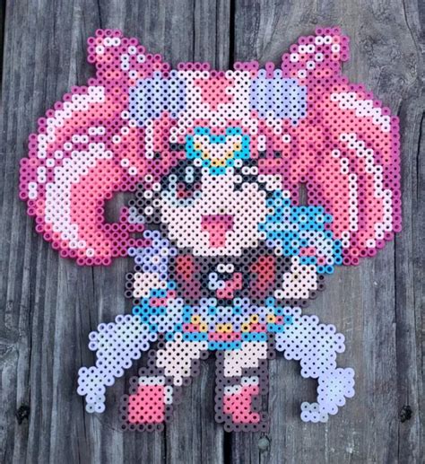 Sailor Chibi Moon Sailor Moon Pixel Art Perler Bead Art 3000 Picclick