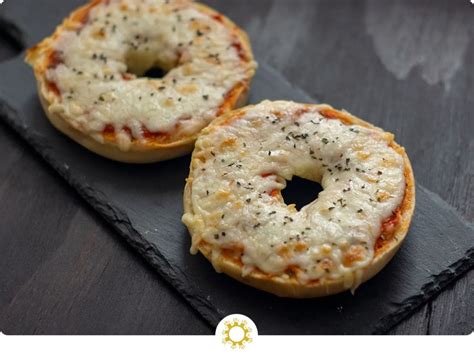 Quick And Easy Homemade Pizza Bagels Recipe