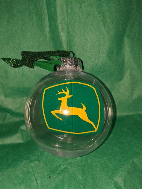 John Deere Inspired Ornament For The Christmas Tree John Etsy