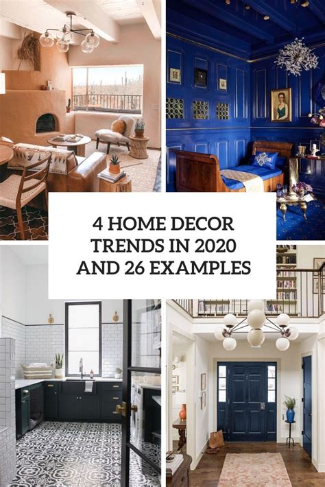 4 Home Décor Trends In 2020 And 26 Examples Digsdigs