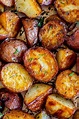 Easy Roasted Red Potatoes from The Food Charlatan | Recipe | Roasted ...