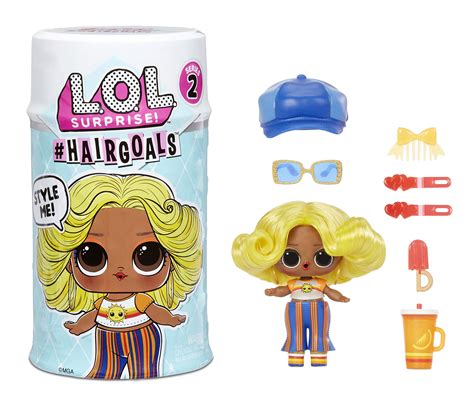 Lol Surprise Hairgoals Surprise Doll With Brushable Hair And 15