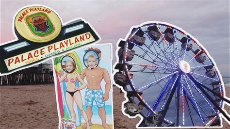 Palace Playland Old Orchard Beach Part 2 A Ferris Wheel On The Beach