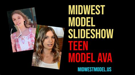 Teen Model Ava 13 Yo Modeling Photoshoot Slideshow Midwest Model