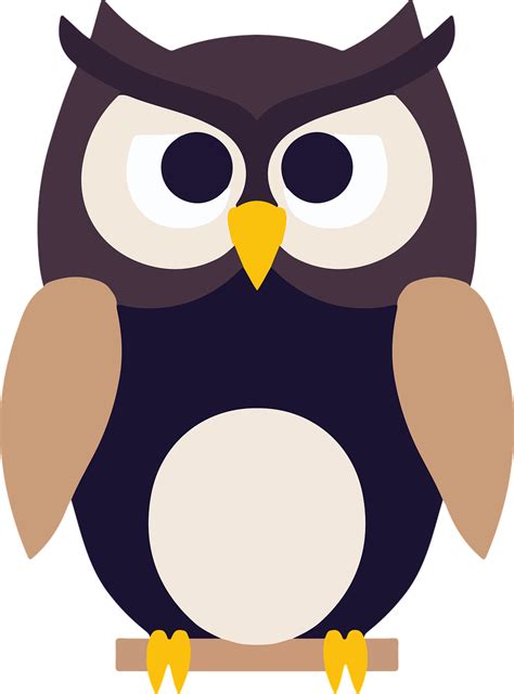 Download Owl Bird Cartoon Owl Royalty Free Vector Graphic Pixabay