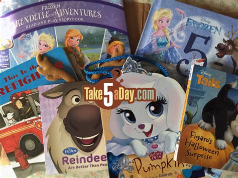 Take Five A Day Blog Archive Disney Books Contest For Your Frozen Kids