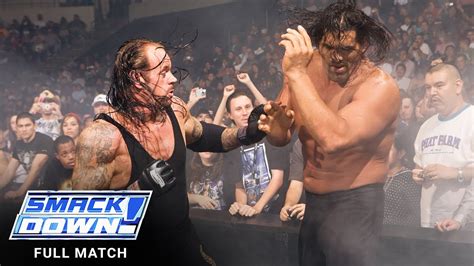 Full Match The Undertaker Vs The Great Khali No Holds Barred Match