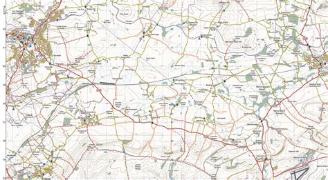 Salisbury Plain Map From Splashmaps