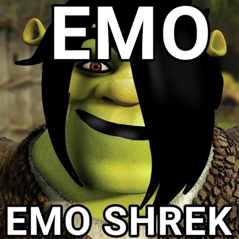 Emo Shrek😳 Emo Pictures Funny Emo Funny Profile Pictures