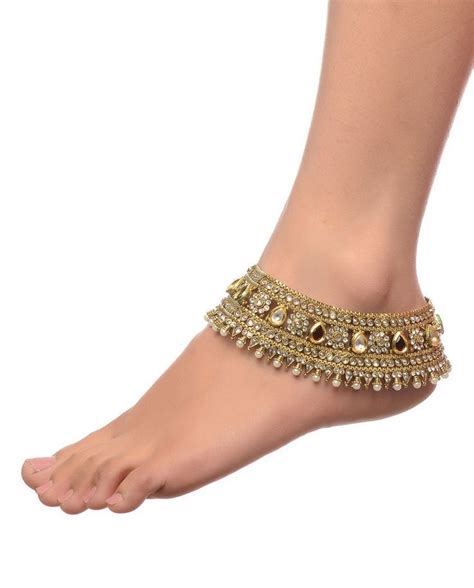 Pin By Cuauhtemoc Villa Toledo On Indian Jewelleries Bridal Anklet