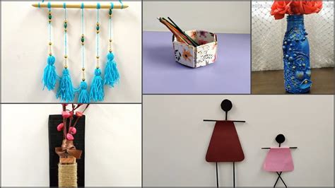 5 Diy Home Decor Ideas Home Decorating Ideas Handmade Easy Room