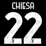 Chiesa 22 (Dorsal Oficial) - 21-22 Juventus Visitante