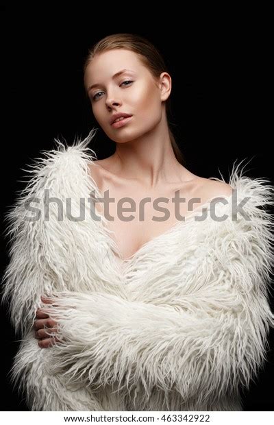 Sensual Beautiful Model Nude Makeup On Stock Photo Shutterstock
