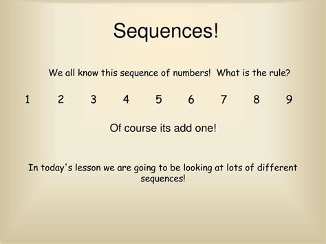 Ppt Number Sequences Powerpoint Presentation Free Download Id547217