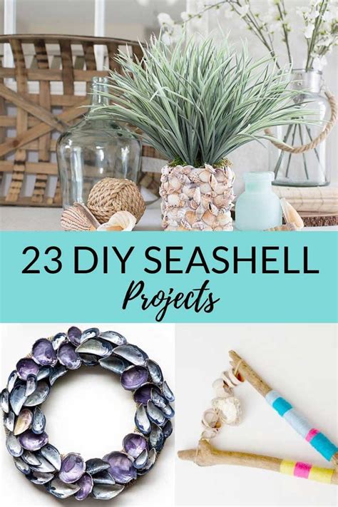 23 Easy Diy Seashell Crafts Coastal Wandering