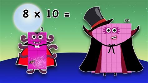 Numberblocks Multiplication By 8 Quick And Easy Trick 8 Times Table