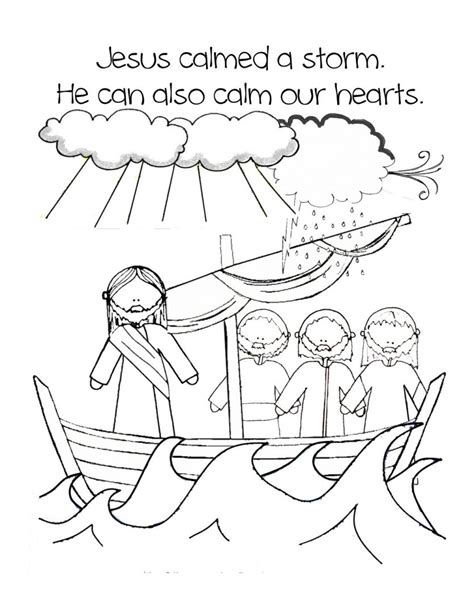 26 Best Ideas For Coloring Jesus Calms The Storm Coloring Page