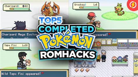 Top 5 Completed Pokemon Gba Rom Hacks 2019 Youtube