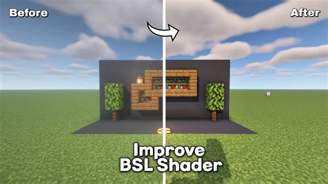 Minecraft Bsl Shader Best Settings Clear View Tutorial 2023 Youtube
