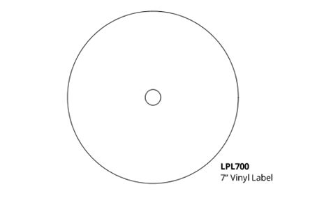 Free Vinyl Record Label Template Printable Templates