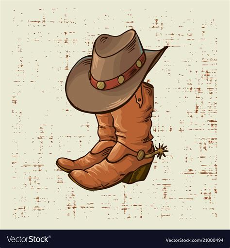 Cowboy Boots And Hat Clip Art Clip Art Library Vrogue Co