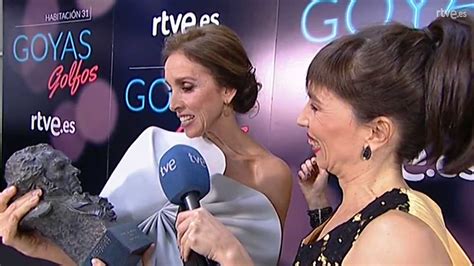 Ana Belén Encantada Con El Goya De Honor