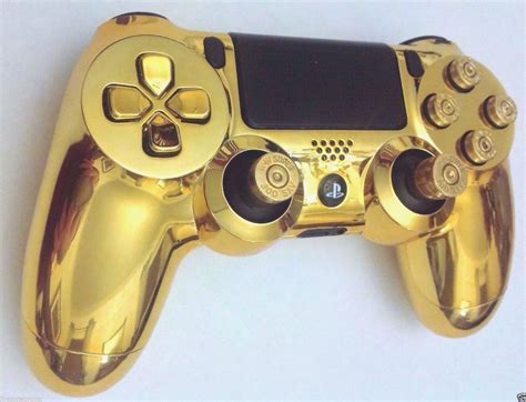 Sony Playstation 4 Wireless Controller Ps4 Gold Gamepad