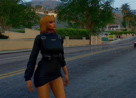 Medium Long Hairstyle With Bangs For Mp Female 11 Gta 5 Mod