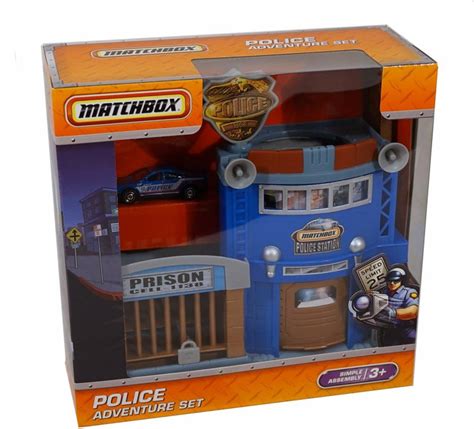 Matchbox Police Station Adventure Set Toys And Games