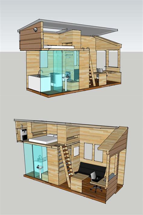 Tiny house plans the project example layouts mitchcraft homes 27 adorable free floor craft mart trailer design an engineering case study use these to build a beautiful like ours insists living comfort 153656 metro 20 x8 4 building on what you need know how. interior plan for a tiny house, to be built on an 8 x 20 ...