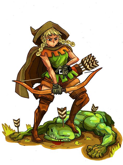 Dragons Crown Elf By Crew1 On Deviantart