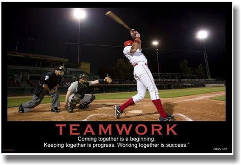 Talent wins games, but teamwork and intelligence wins championships. NEW Motivational TEAMWORK POSTER - Henry Ford Quote ...