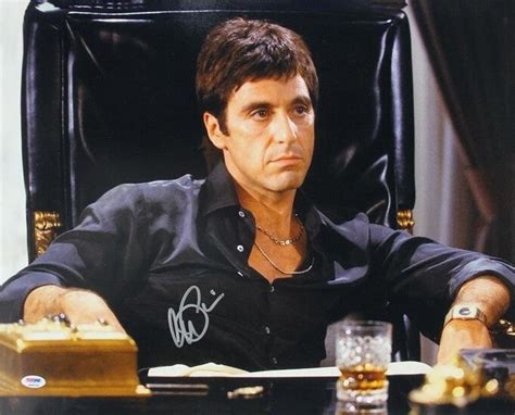 Al Pacino Scarface Signed 16x20 Photo Auto Graded 10 Psa Itp 4a98725