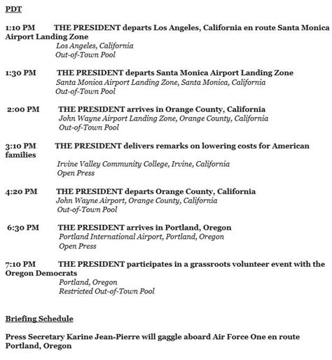 Daniel Dale On Twitter Heres Bidens Public Schedule For Today